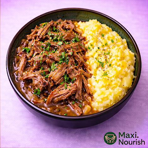 Lamb Mint Gravy and Mash